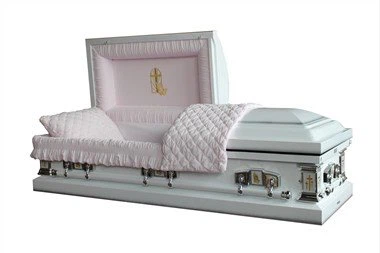 Útsaumuð ferhyrndar stálkista