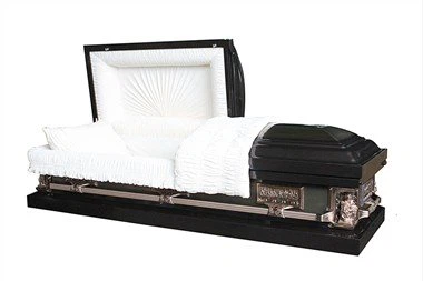 Pieta brúnt burstað ferhyrnt hornkista