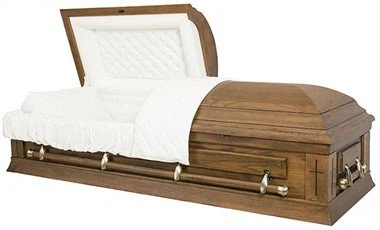 Kassi úr gegnheilum eikarviði